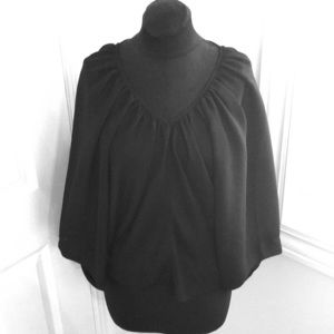 Black Airy Blouse